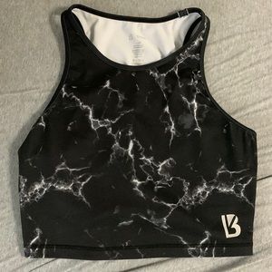 Buff Bunny Marble Crop Top